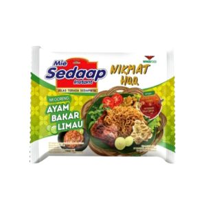 mie sedaap goreng ayam bakar limau