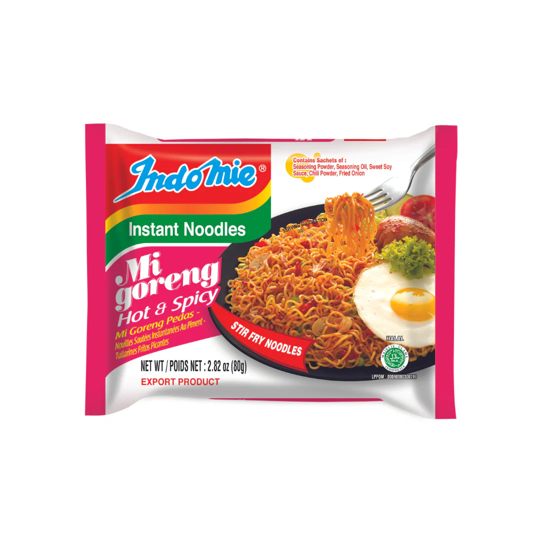 indomie goreng hot & spicy indomie goreng hot & spicy