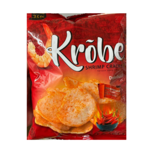 krobe kerupuk udang pedas 350g